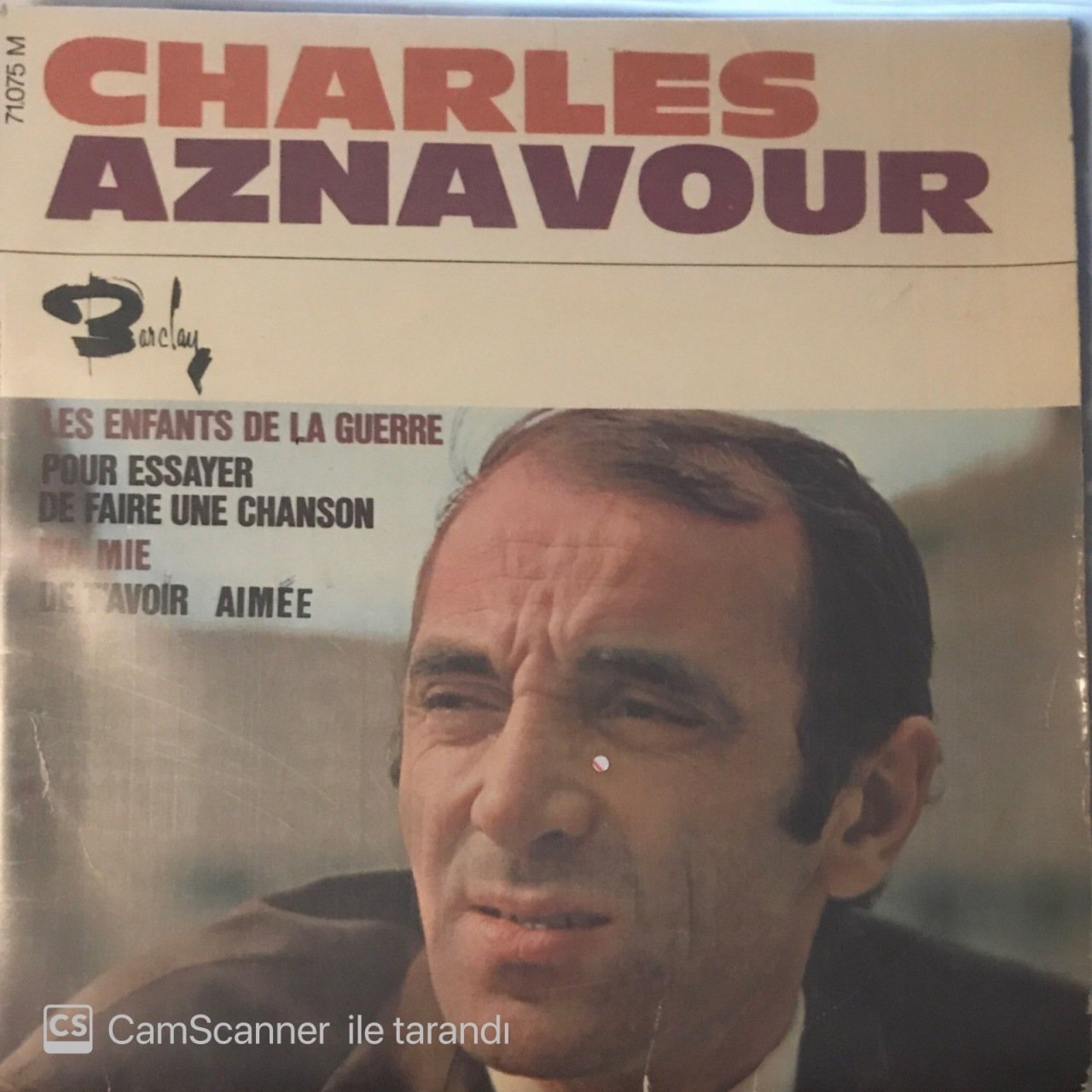 Charles Aznavour Les Enfants De La Guerre 45lik