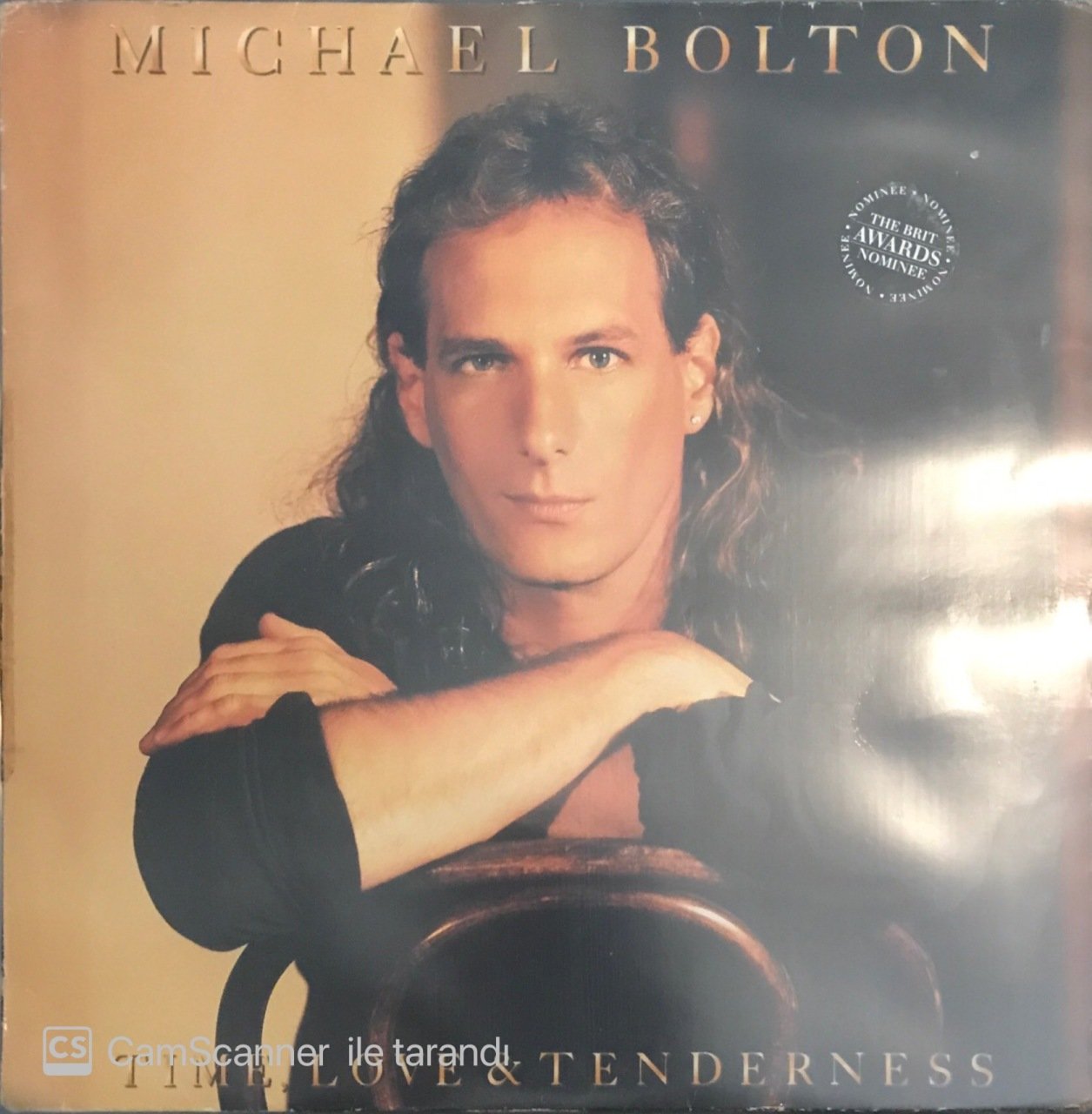 Michael Bolton Time Love & Tenderness LP