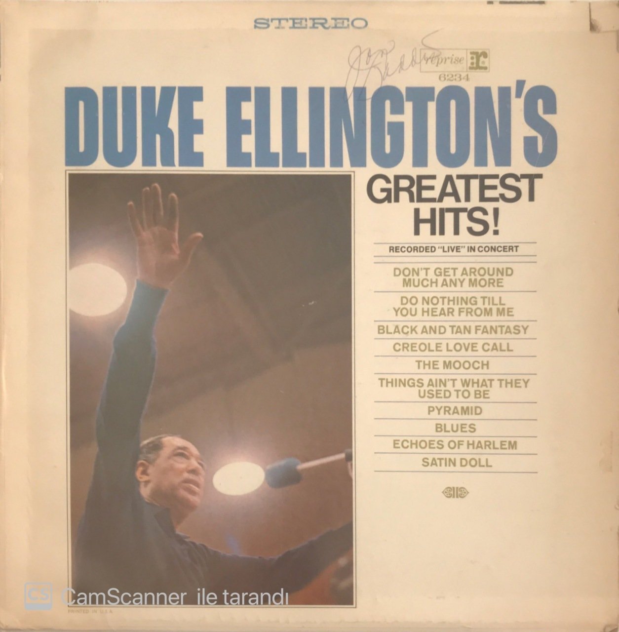 Duke Ellington's Greatest Hits LP