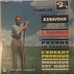 Charles Aznavour L'amour Et La Guerre 45lik