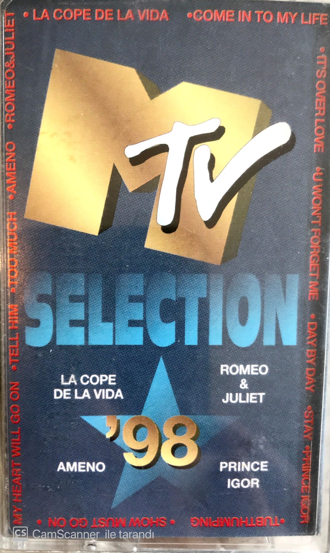 MTV Selection 98 Kaset