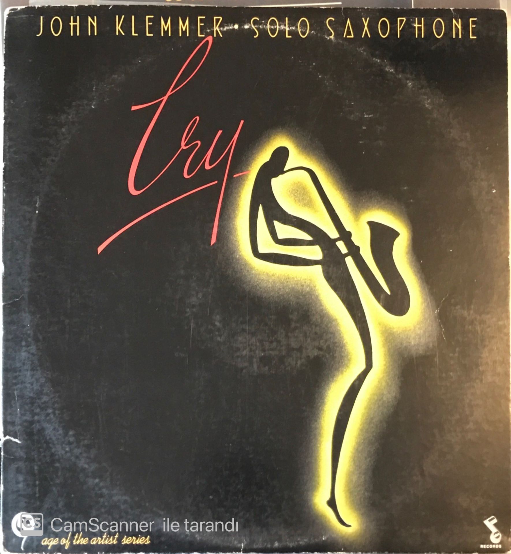 John Klemmer - Solo Saxophone Cry LP