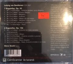 Glenn Gould - Beethoven -Bgattelles Op 33 Op 126 CD