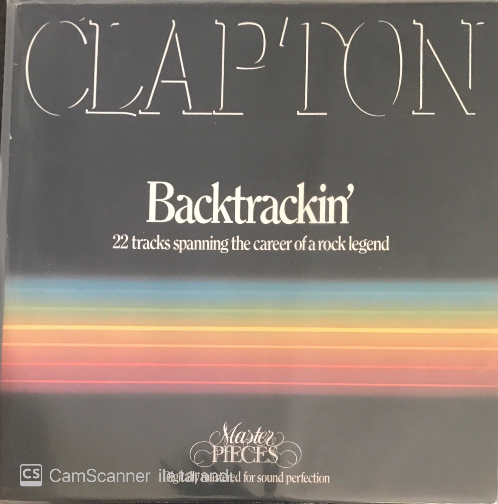 Eric Clapton Backtrackin' Double LP