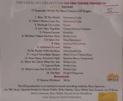 The Tina Turner Songbook CD