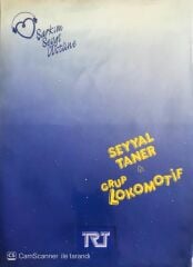 Seyyal Taner & Grup Lokomotif - Şarkım Sevgi Üstüne Eurovision 1987 TRT Özel Basım 45'lik