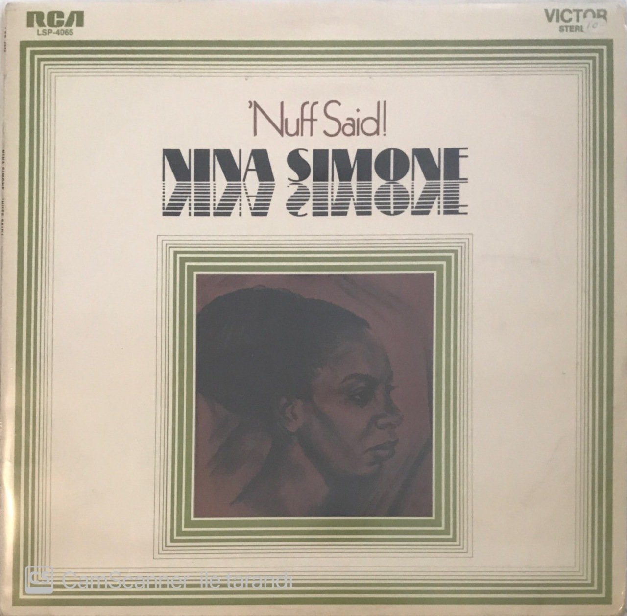Nina Simone 'Nuff Said LP