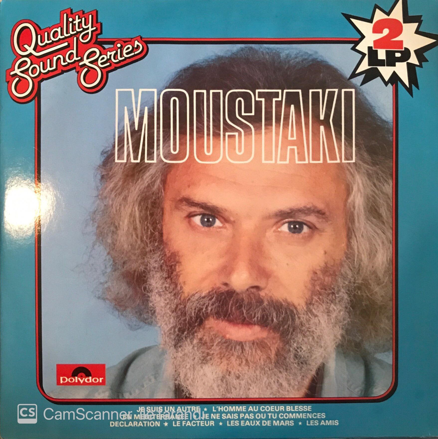 Moustaki Quality Sound Series Double LP