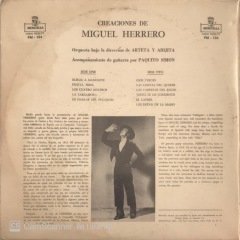 Creaciones de Miguel Herrero LP
