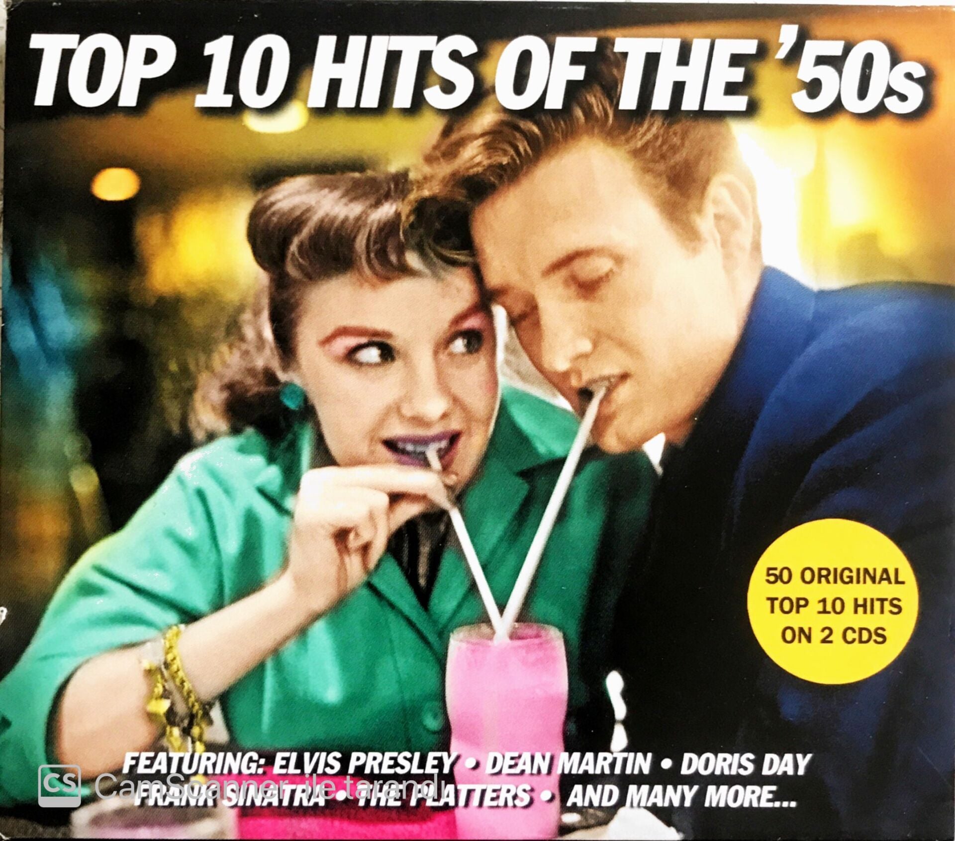 Top 10 Hits Of The 50's - CD