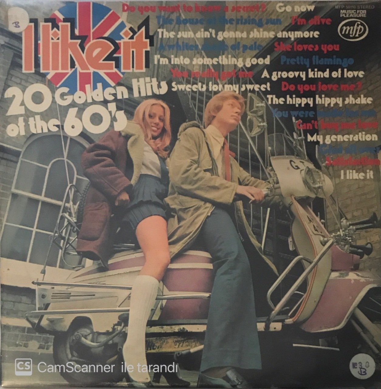 20 Golden Hits Of The 60's I Like It LP