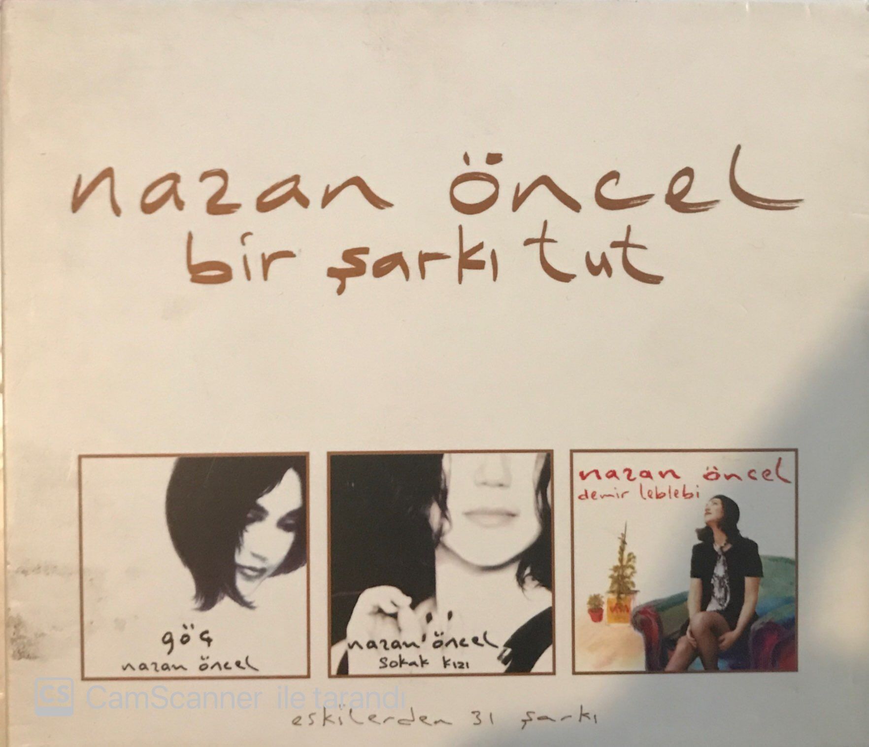 Nazan Öncel Bir Şarkı Tut 3'lü CD