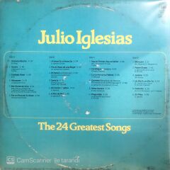 Julio Iglesias The 24 Greatest Songs Double LP