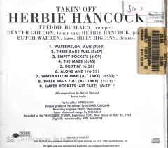 Herbie Hancock - Takin' Off - CD