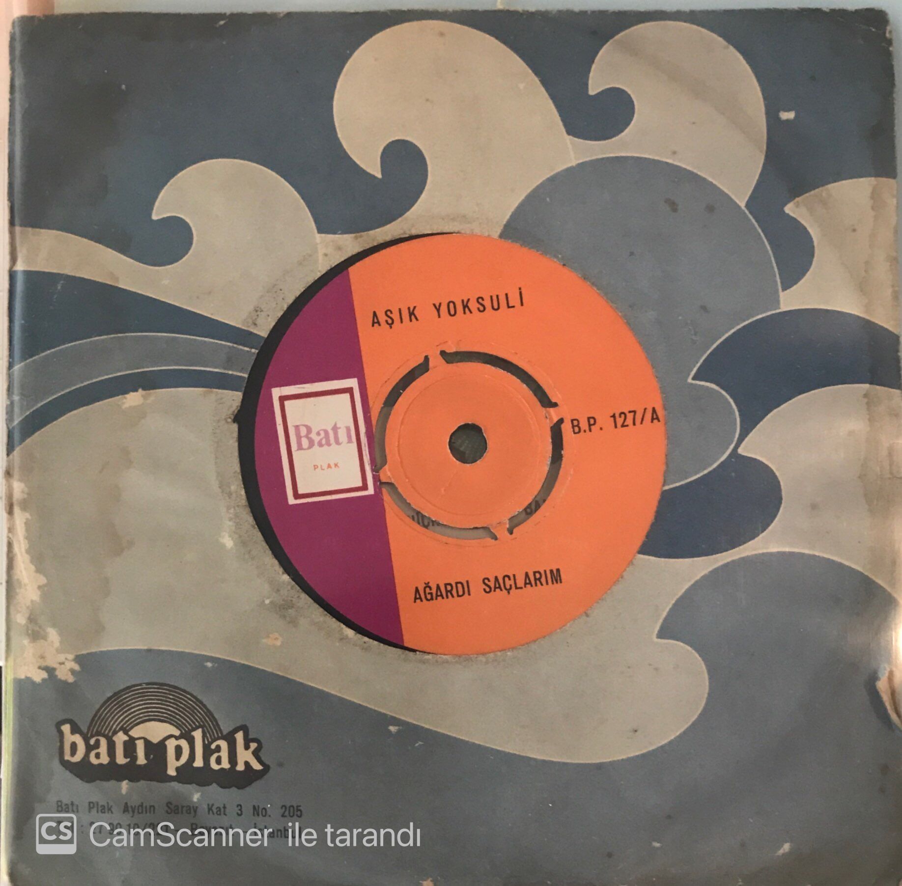 Aşık Yoksuli - Ağardı Saçlarım 45lik