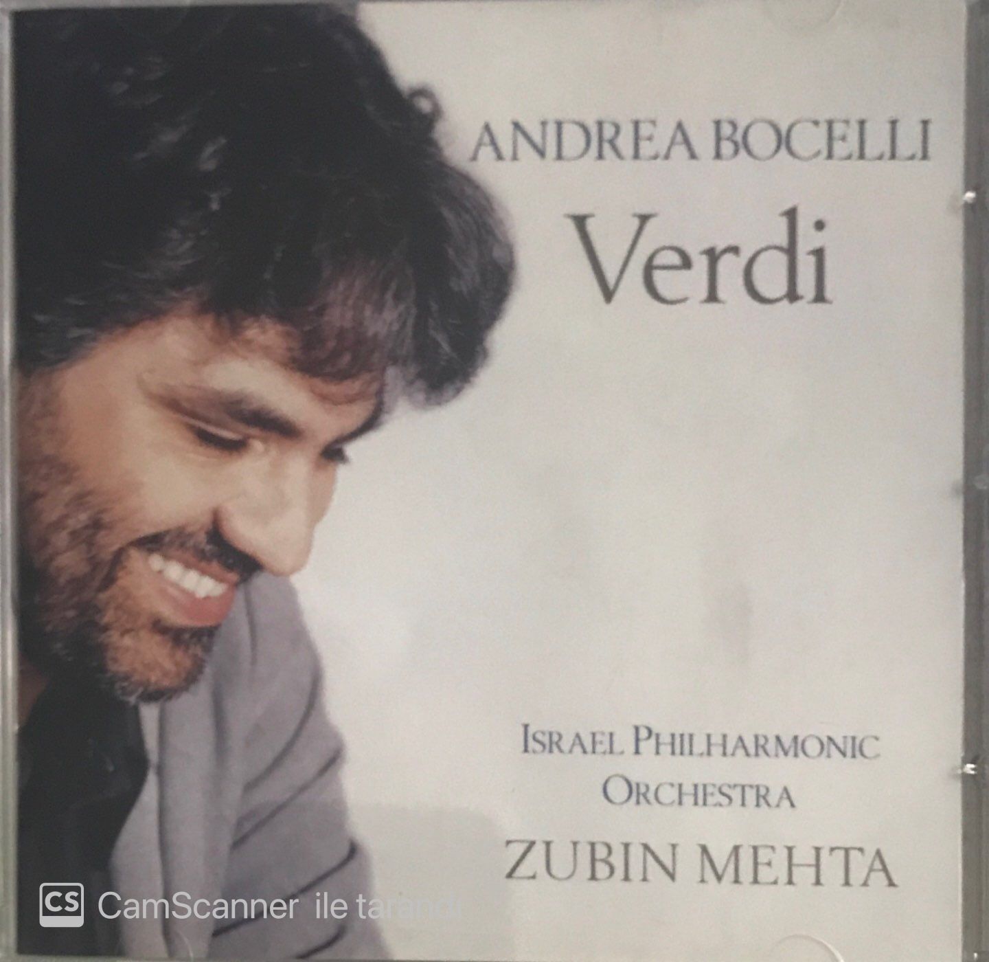 Andrea Bocelli Verdi CD