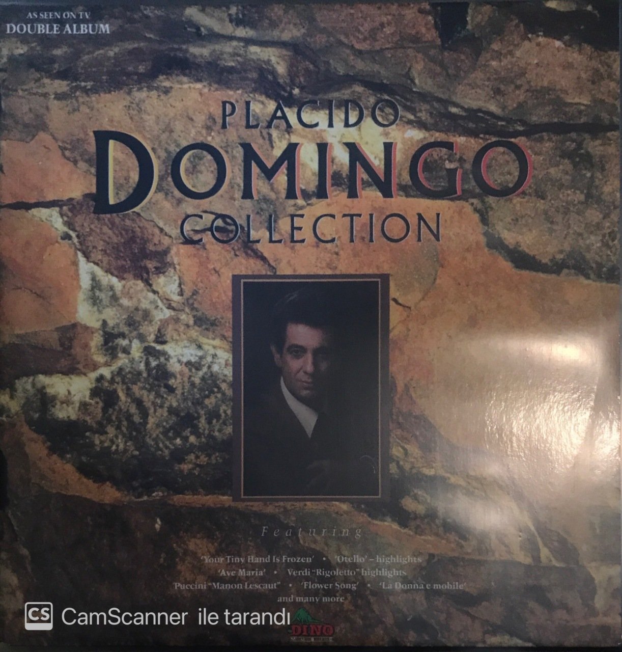 Placido Domingo Collection Double LP