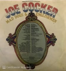 Joe Cocker Mad Dogs & Englıshmen Soundtrack Double LP