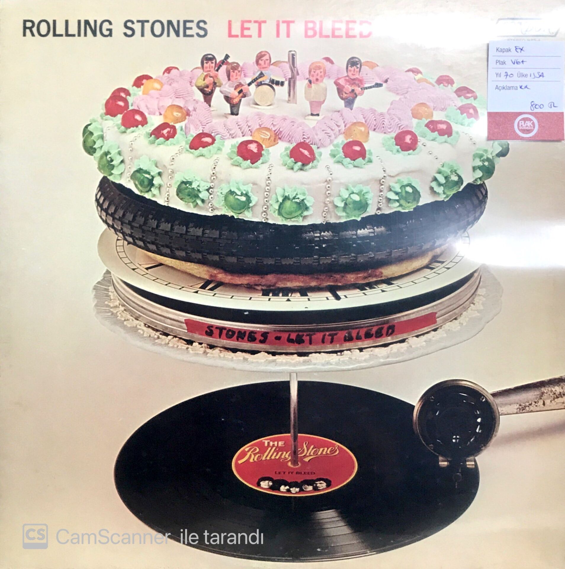 The Rolling Stones Let It Bleed LP