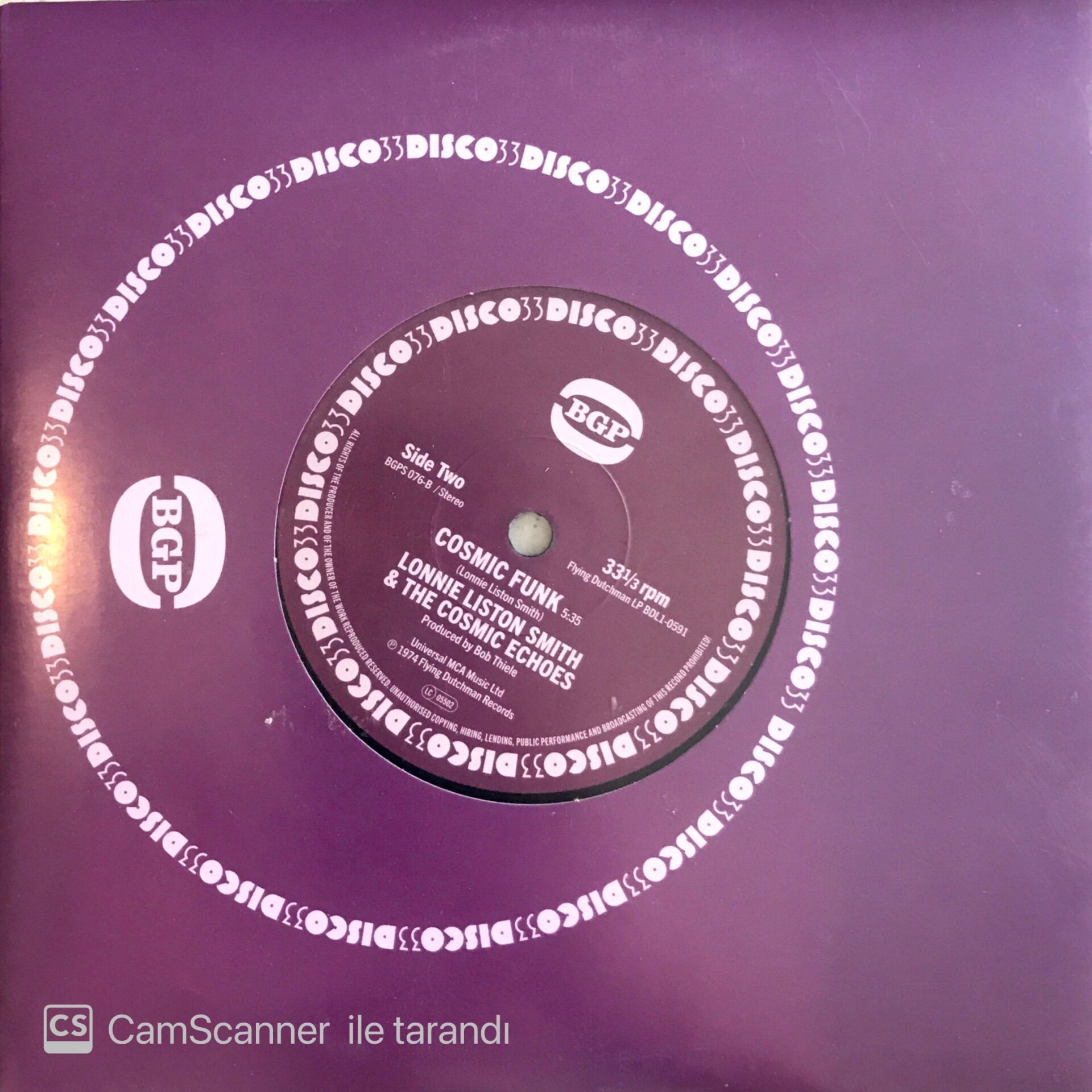 Lonnie Liston Smith & The Cosmic Echoes / Cosmics Funk 45'lik