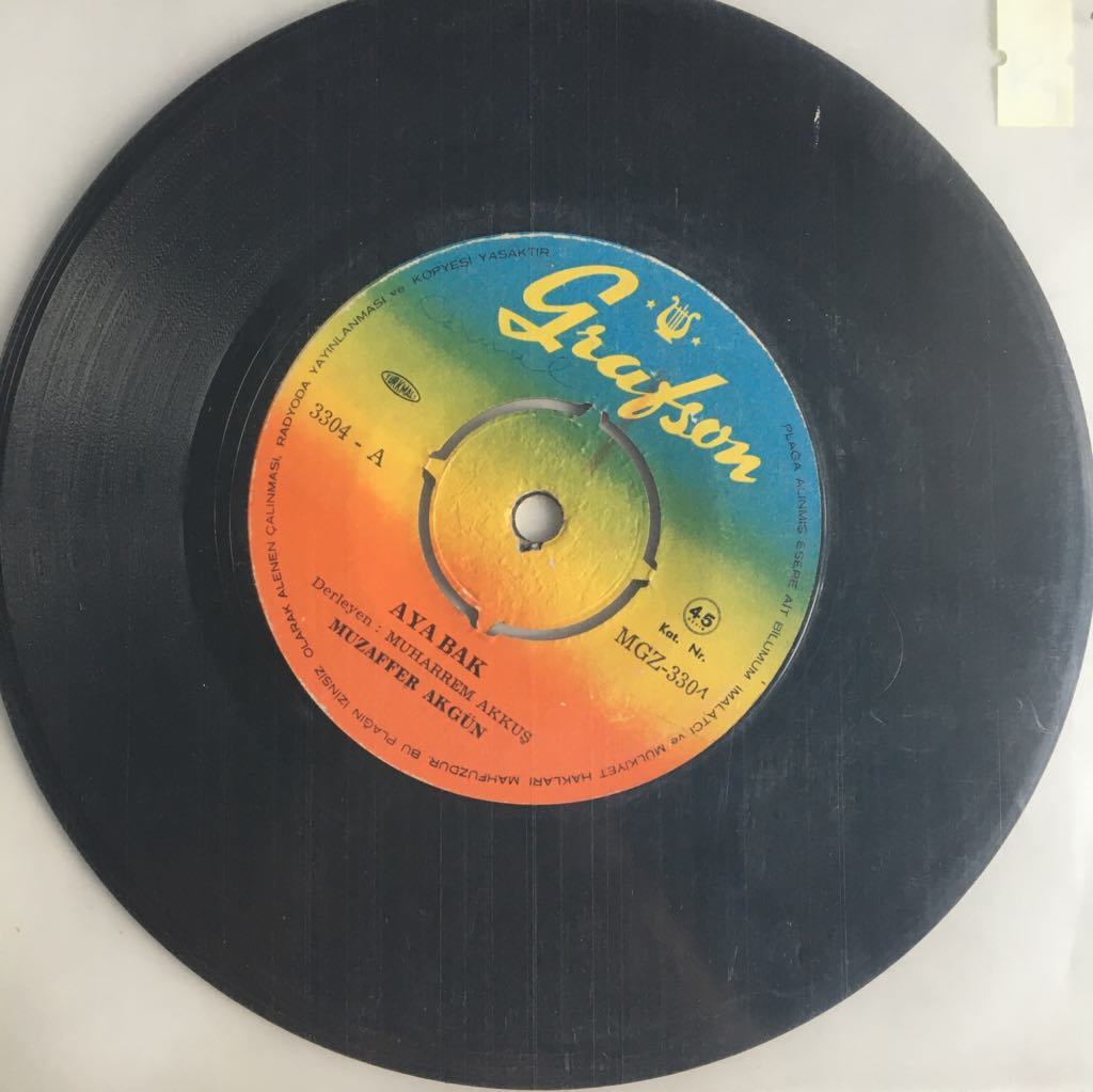 Muzaffer Akgün Kağızmana Ismarladım 45lik