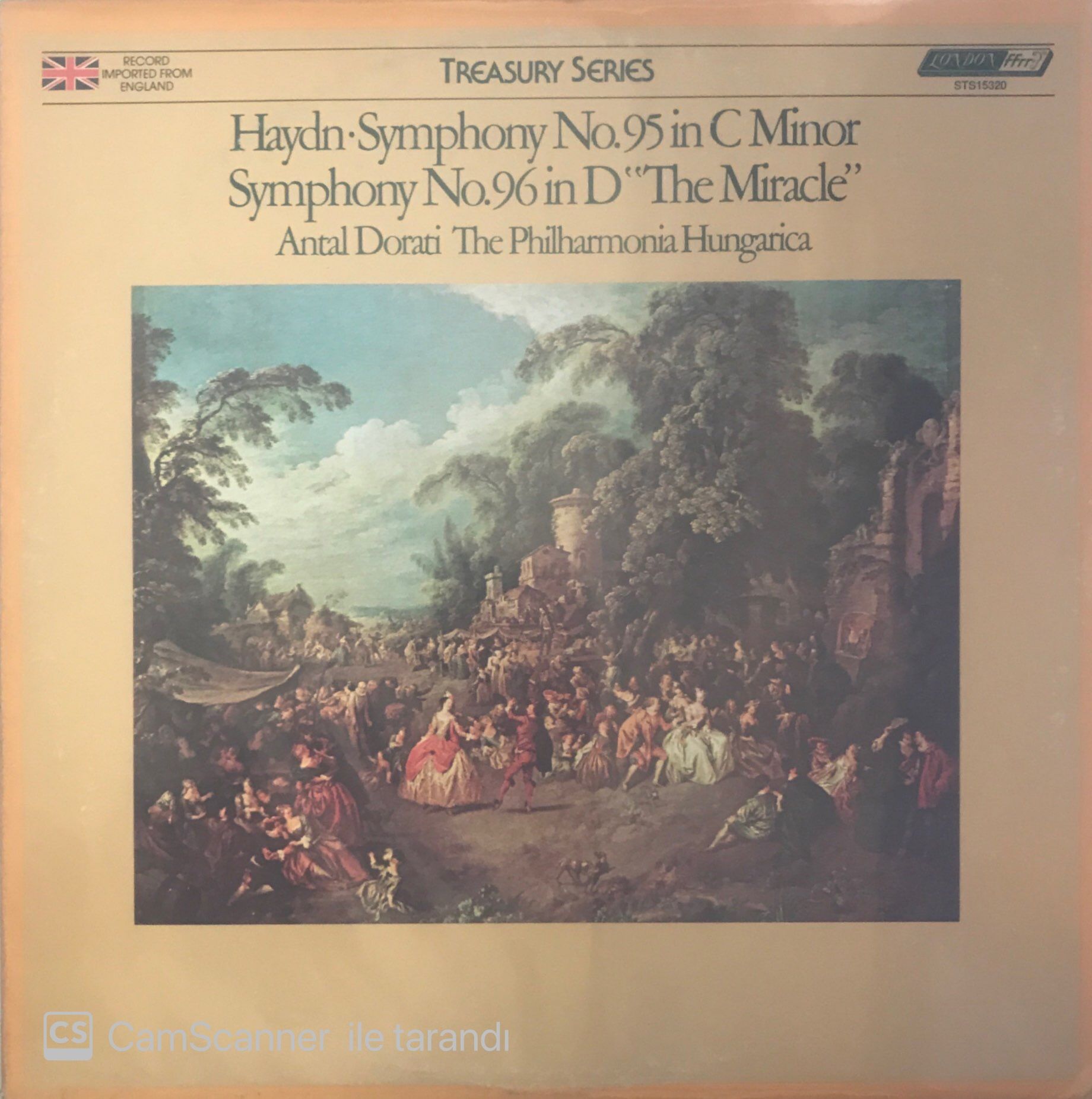 Haydn Symphony No: 95 in C Minor LP