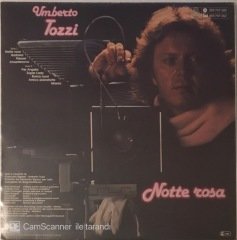 Umberto Tozzi Notte Rosa LP