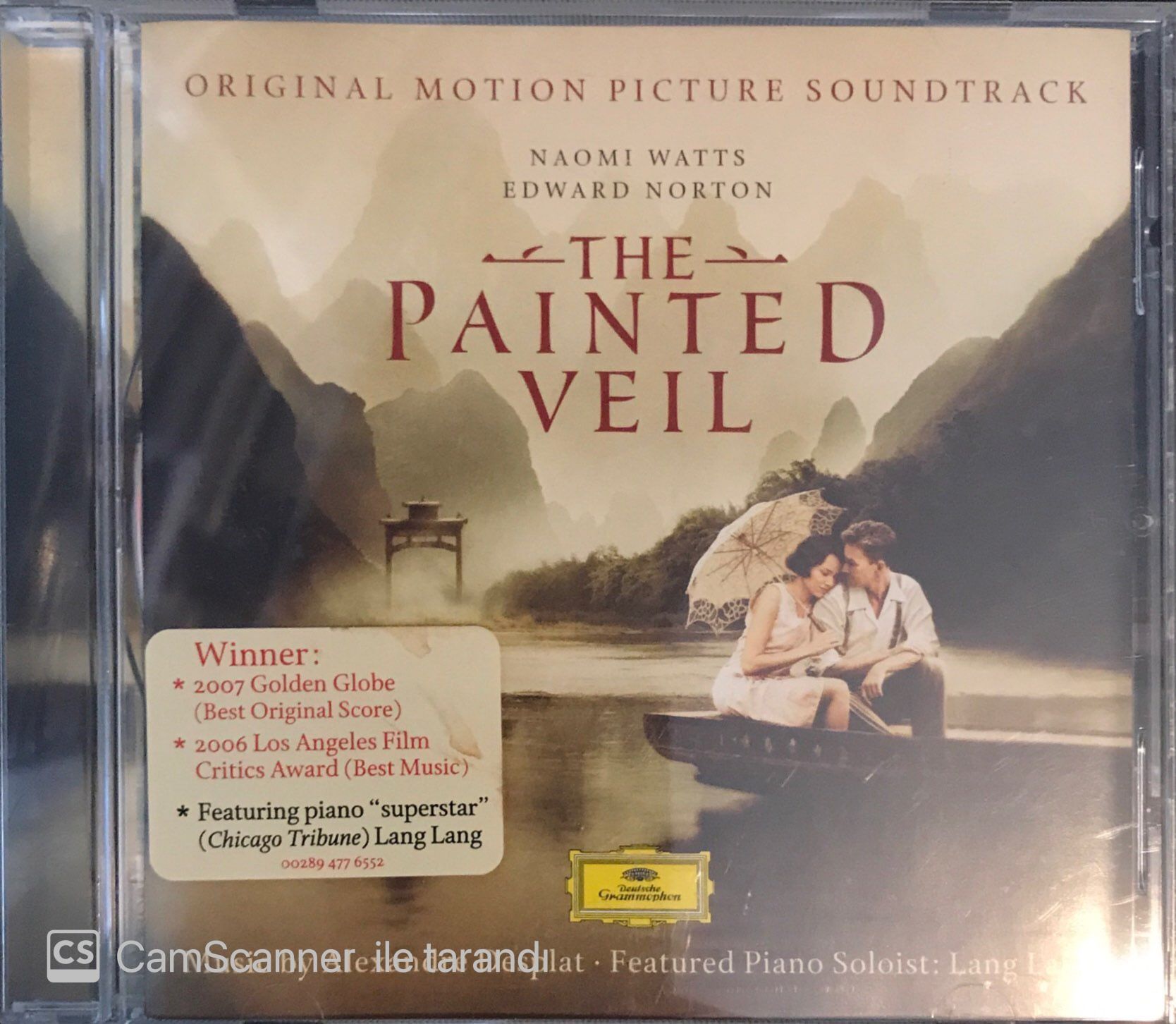 The Painted  Veil  Soundtrack CD