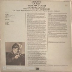 Debussy - La Mer - Nocturnes Sır John Barbirolli Orchestre De Paris LP