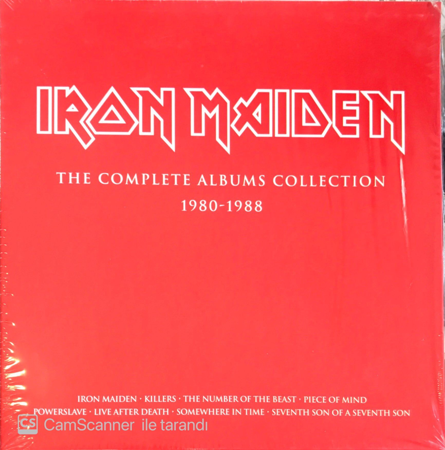 Iron Maiden - The Complete Albums Collection 1980 - 1988 Box Set LP
