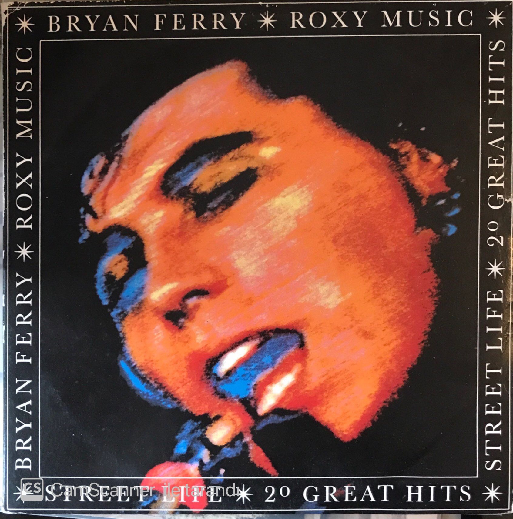 Bryan Ferry Roxy Music 20 Great Hits Double LP