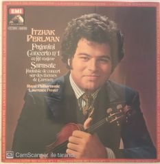 Itzhak Perlman Paganini Concerto No.1 en Re Majeur LP
