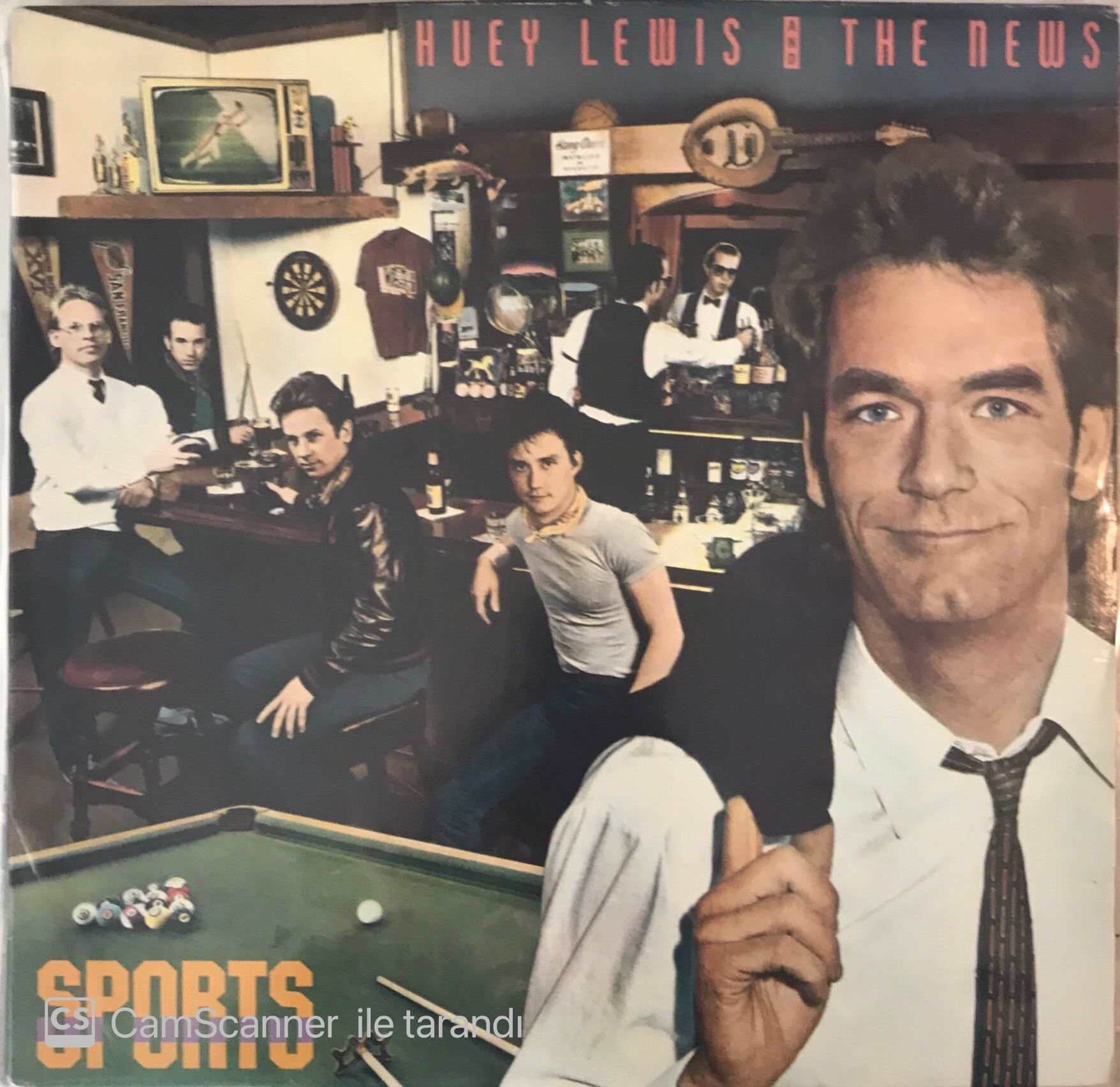 Huey Lewis And The News Sports LP