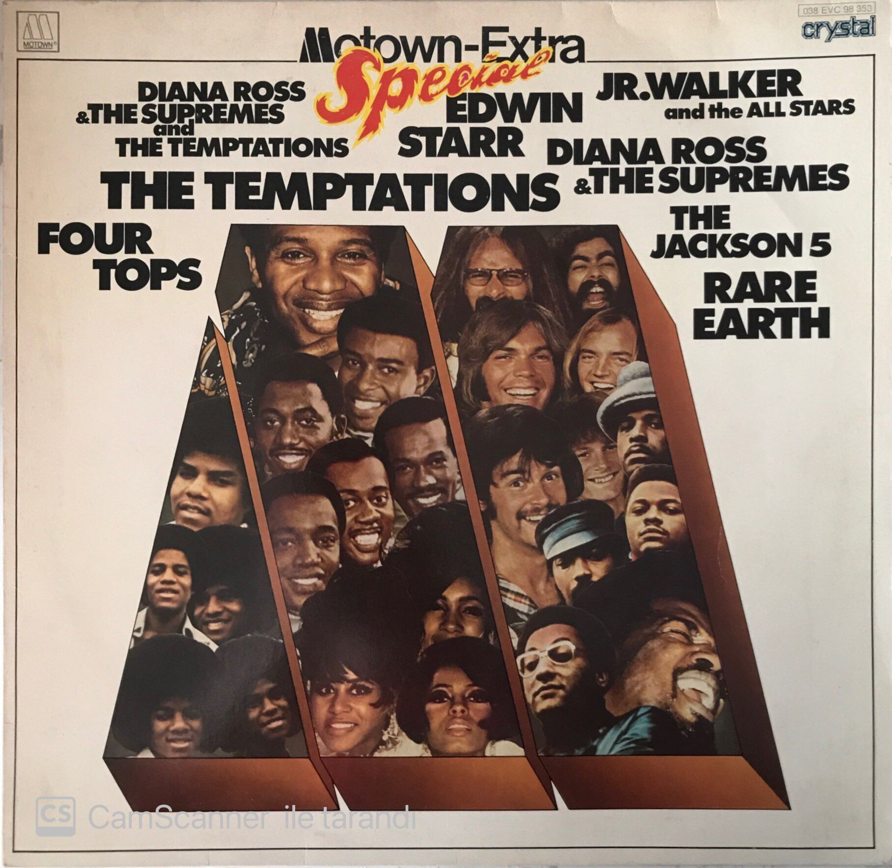 The Temptations Motown Extra Special LP