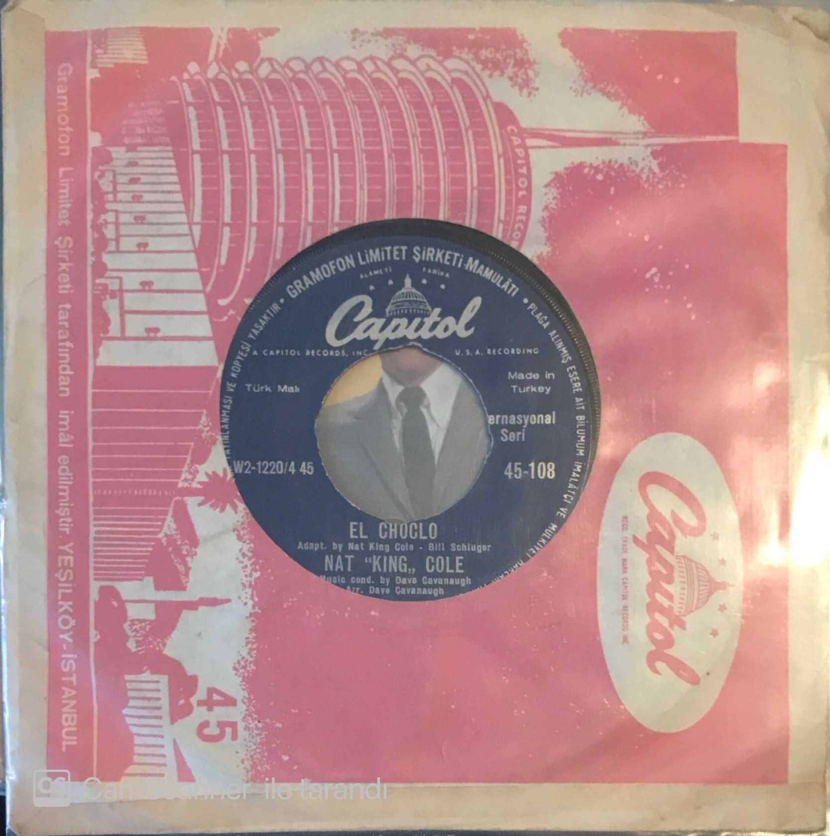 Nat King Cole - El Choclo 45lik