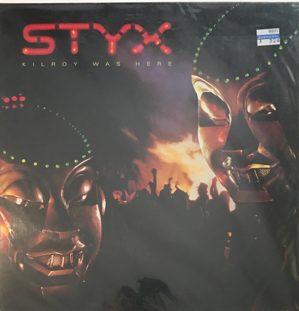 Styx Kilroy Was Here LP