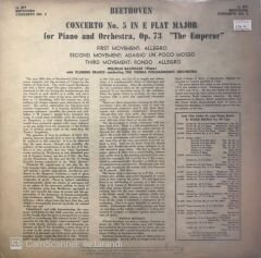 Beethoven Concerto No. 5 in E Flat Major LP