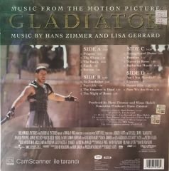 Music From Motion Picture Gladiator Soundtrack Double LP