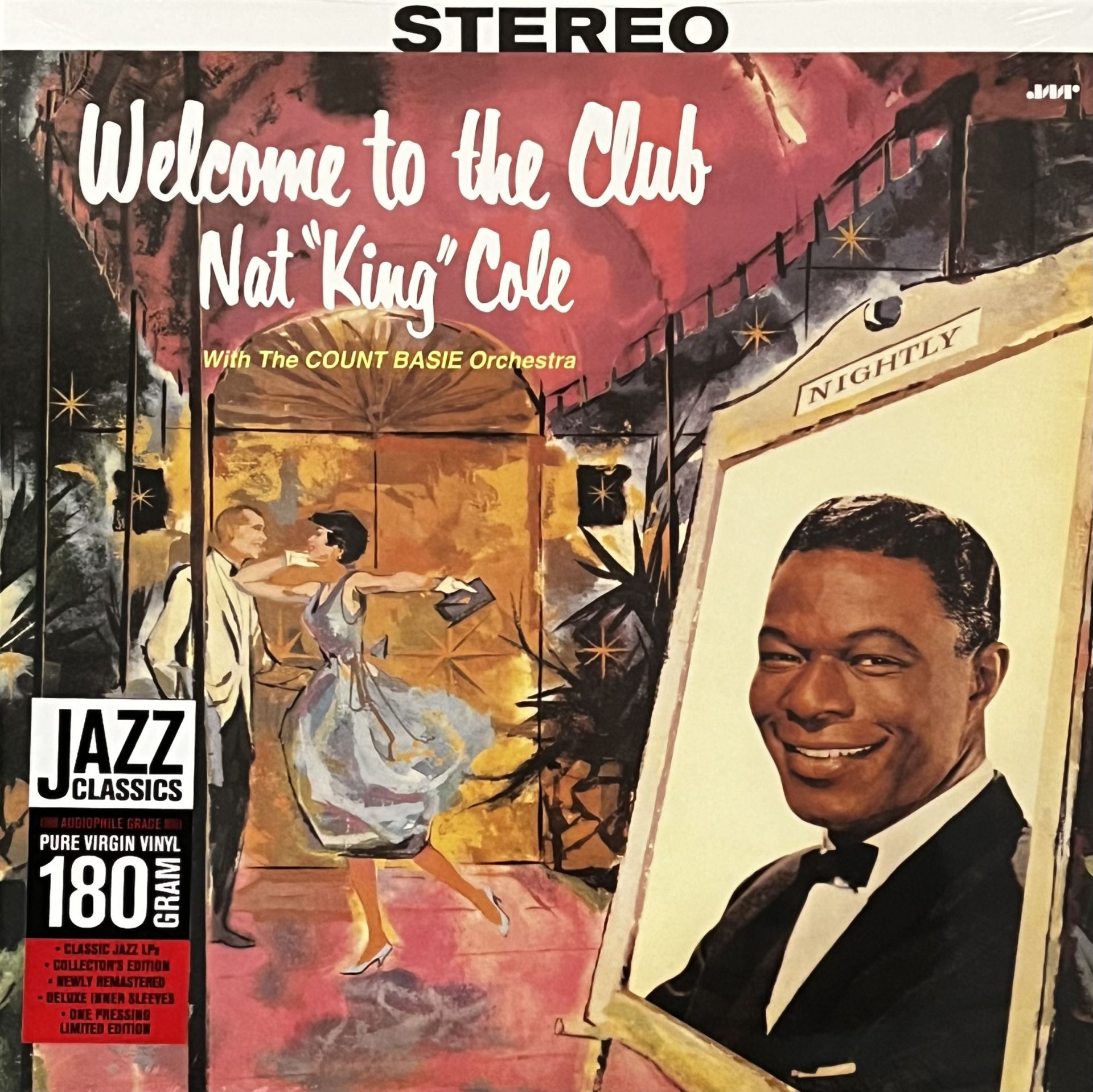 Nat King Cole With The Count Basie Orchestra – Welcome to the Club  LP