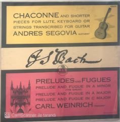 J.S. Bach Chaconne LP