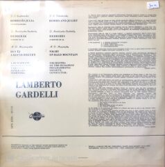 Lamberto Gardelli / Tchaikovsky - Mandelssohn - Mussorgsky LP