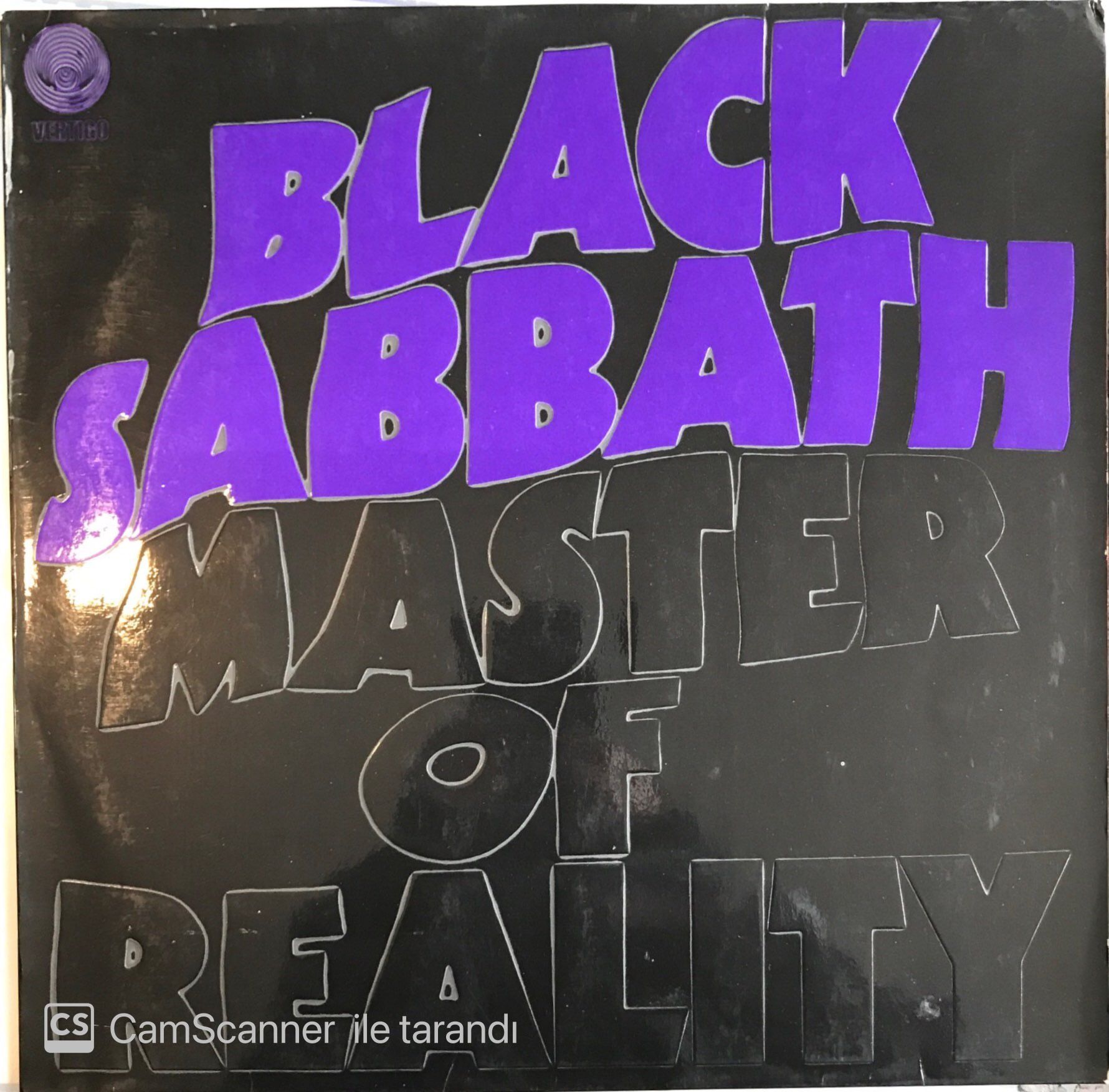 Black Sabbath Master Of Realıty LP (Vertigo Baskı)