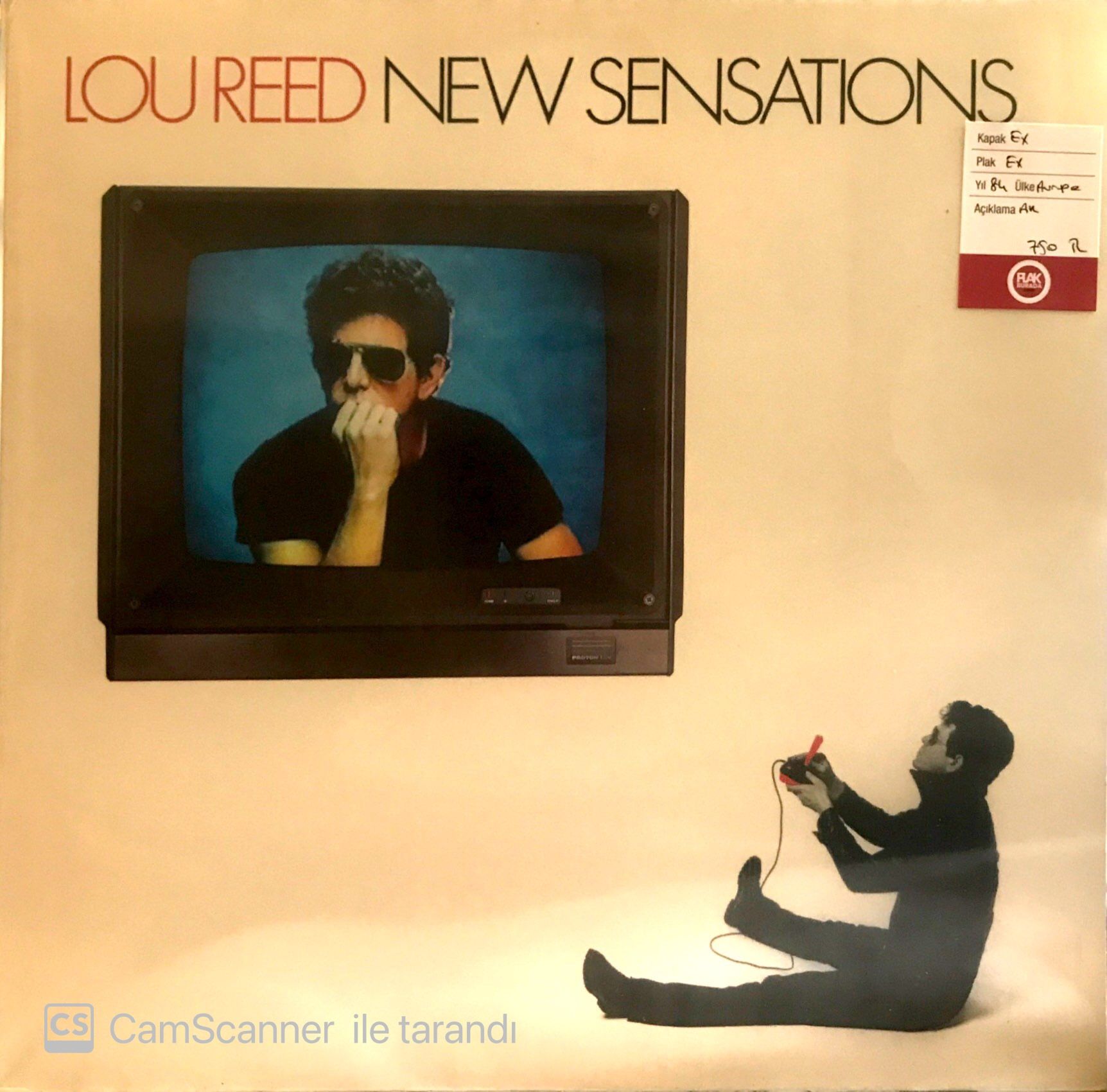 Lou Reed/ New Sensations LP