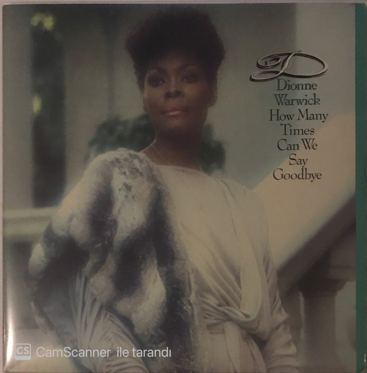 Dionne Warwick How Many Times Can We Say Goodbye LP