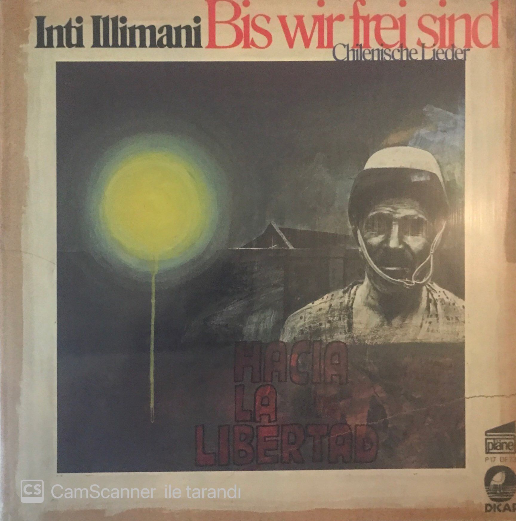 Inti Illimani Bis Wir Frei Sind LP