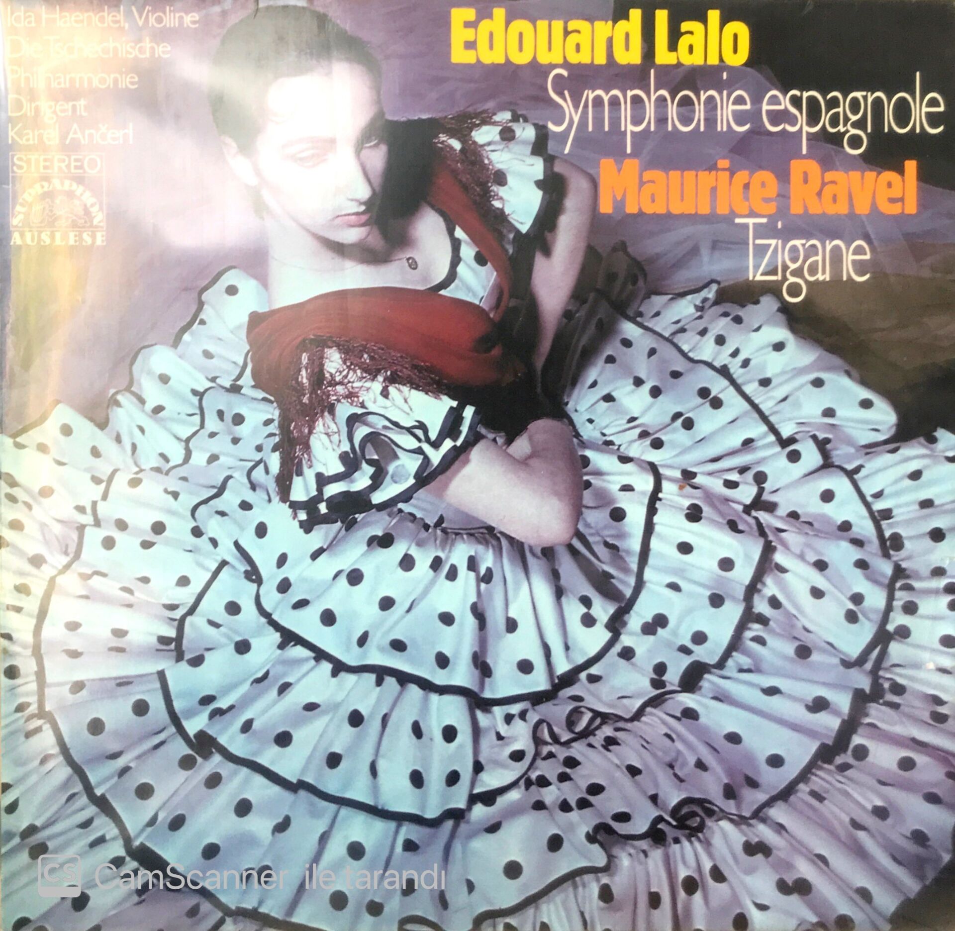 Lalo / Symphonie Espagnole / Ravel - Tzigane LP