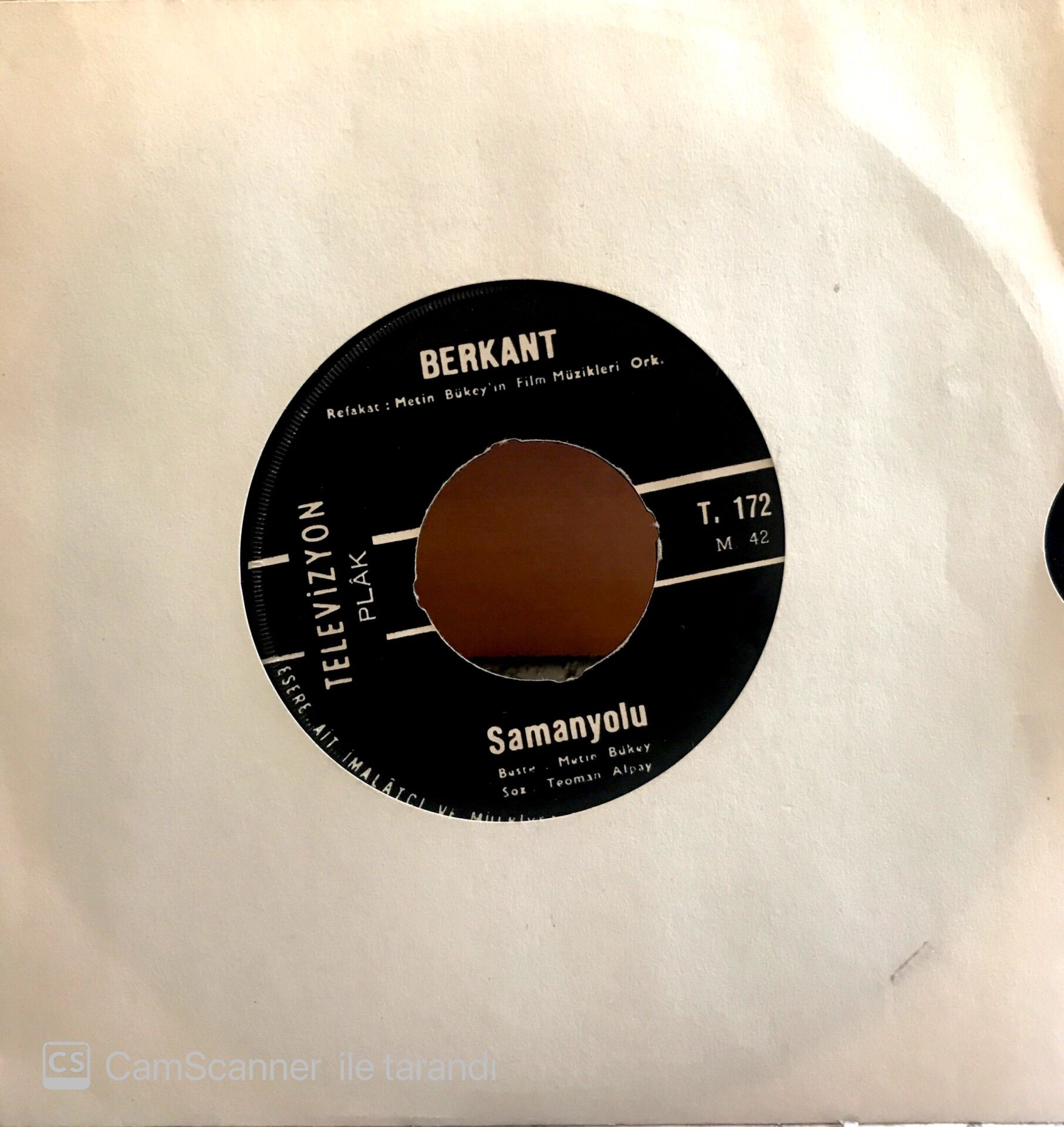 Berkant - Samanyolu 45lik