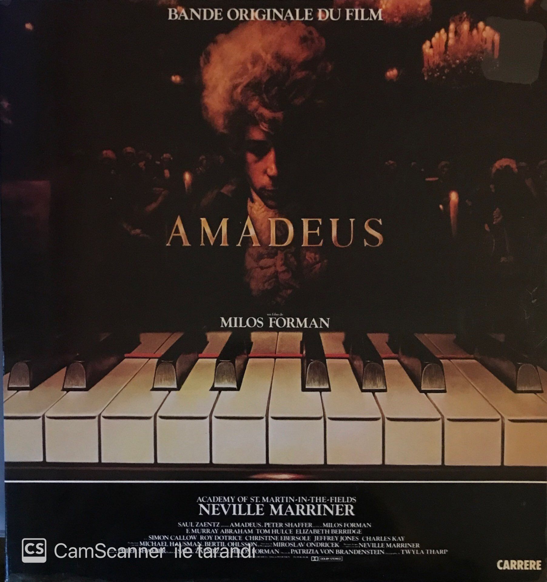 Neville Marriner - Academy Of St. Martin In The Fields Amadeus Bande Originale Du Film Double LP