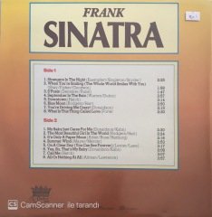 Frank Sinatra Stranger Night And Other Favourites LP