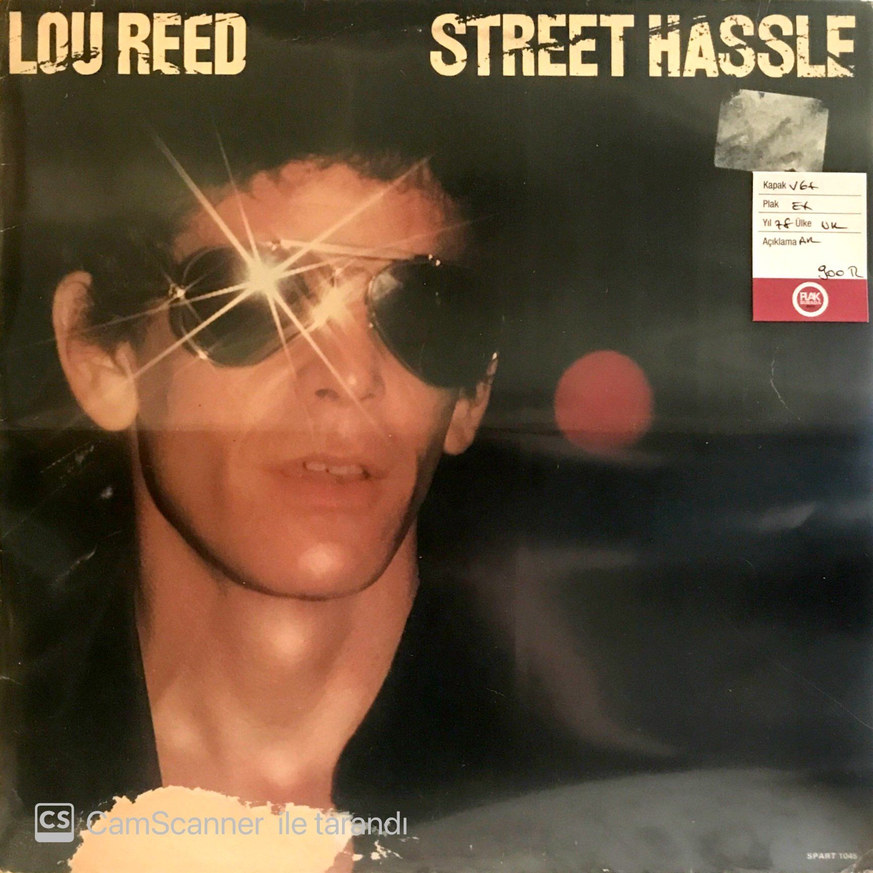 Lou Reed / Street Hassle Lp